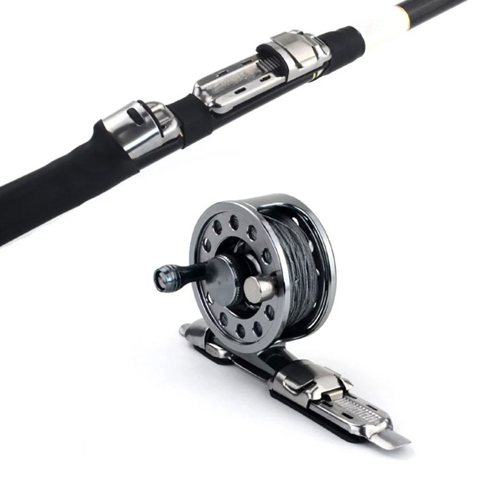 Stainless Steel Seat Fishing R - Fly Reel recension och pris
