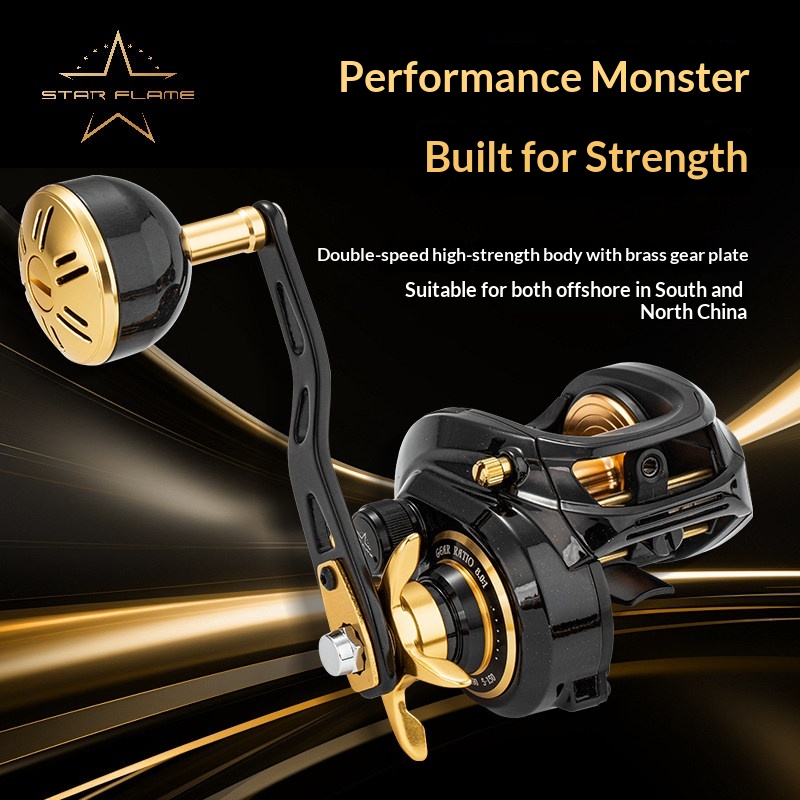 ECOODA Star Flame X 600 Baitca - Trolling Reel recension och pris