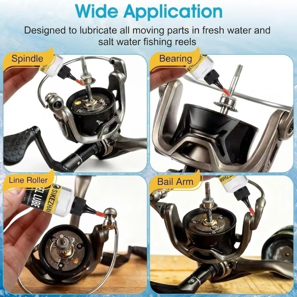 60ml Fishing Reel Lubricant Ne - Reel Repair Kit recension och pris
